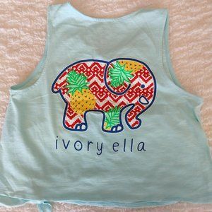 Ivory Ella crop tank, xs